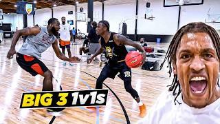 1v1s Break Out at Big 3 Practice... Michael Beasley, Frank Nitty, Hezi God & More! | All Access Ep 1