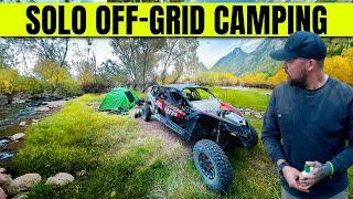 SOLO OFF-GRID CAMPING IN THE ARIZONA WILDERNESS
