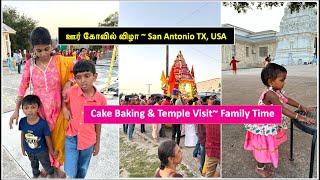 A Relaxing Day: Baking Mango Cake & Visiting Temple / Family Time / Kalas Kitchen