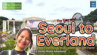 Seoul to Everland the easy way! | Seoul - Everland, South Korea | The Dainty Filipina Adventures