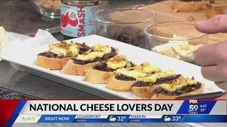Make cheesy crostini in Kylee's Kitchen