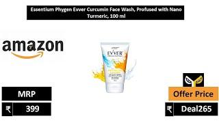 Essentium Phygen Evver Curcumin Face Wash, Profused with Nano Turmeric, 100 ml