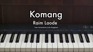 Komang - Raim Laode | Piano Karaoke by Andre Panggabean