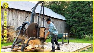 Fastest Biggest Firewood Processing Machine Technology | Firewood Processor #34