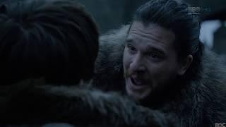 Game of Thrones S08E01 Jon Meets Bran n Sansa