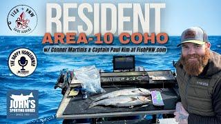How To Catch Puget Sound Resident Coho In Area 10 with Paul Kim and Conner Martinis