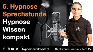 5. Hypnose-Sprechstunde - mit kostenloser Hypnose