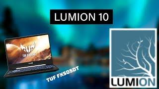 Lumion 10 GTX1650 Asus Tuf FX505DT (Ryzen 5 3550H)