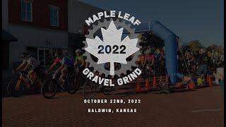 2022 Maple Leaf Gravel Grind (35 Miles) : Baldwin, Kansas