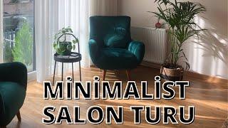 Minimalist Salon Turu - Yeni evden ilk paylaşımlar