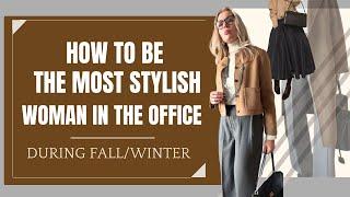 How to Create Simple but Stylish Office Outfits for Fall-Winter + Office Party Outfit Ideas