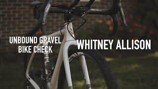 Unbound Gravel 2021 Bike Checks - Whitney Allison