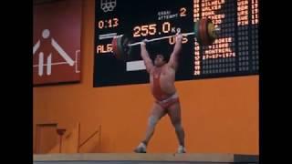 Vasily Alekseyev (Василий Алексеев) weightlifting world record 255 clean & jerk 1976.