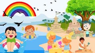 happy Sandcastle Symphony song #cartoon #disney #animation #childrensmusic #kidssong #music #kid
