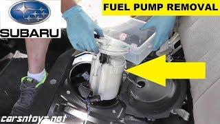 Subaru Fuel Pump Removal and Replacement