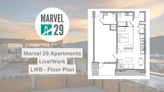 Live/Work (LWB) Floor Plan Virtual Tour - Marvel 29