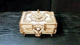 UGEARS Antique Box  Assembly how to make