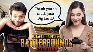 Met Sweetest Fan Girls In PUBG Mobile !!!