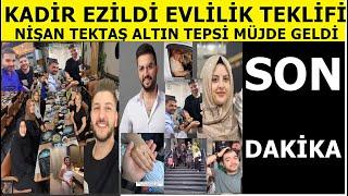Sondakika Ünlü sunucu Kadir Ezildi evlilik teklifi söz isteme Erzurum halay otel toplantı vlog müjde