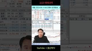 2/26 홍순택의 주식방송(주식단타+선물옵션)#주식단타 #주식스트리밍 #급등주