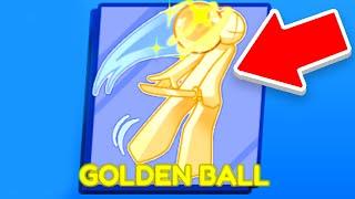 NEW UPDATE ABILITY "GOLDEN BALL" is OVERPOWERED in Roblox Blade Ball