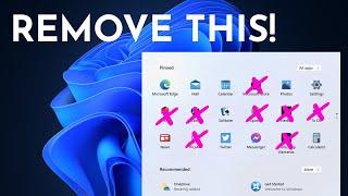 Easy Steps to REMOVE Bloatware Windows 11 | Debloat windows 11