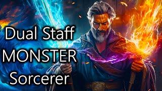 Dual Staff MONSTER Sorcerer Build In Baldur's Gate 3 (Perfected & Min-Maxed My Sorcerer Build)