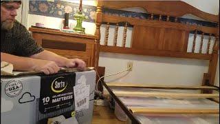 REVIEW Serta Cooling Gel Memory Foam Mattress  (Mattress-in-a-box Is It Worth the Money)