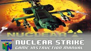 [N64 Manual] Nuclear Strike (USA) - Nintendo 64 Game Instructions