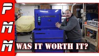 I upgraded and modded my tool box! Harbor Freight 34in Full Bank Service Cart | US General