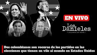 Dos colombianos son voceros de los partidos en las elecciones que tienen en vilo al mundo en EEUU