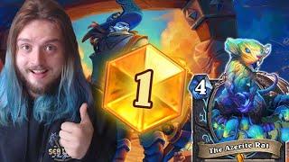 THE UNDERGROUND RAINBOW??? | Excavate Rainbow DK is NOW A REAL DECK to HIT LEGEND in Hearthstone!