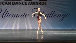 Sienna Morris - ADA - March 2018 - Contemporary Pointe Solo "Interlude" - Age 10