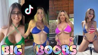 big　boobs　 tiktok simple dimple　challenge