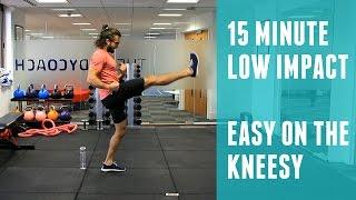 Low Impact Home HIIT Workout (Easy On The Knees) | The Body Coach