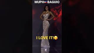 Miss Baguio - Krishna Gravidez 'EVENING GOWN' at Miss Universe Philippines 2023 #wow #shorts #baguio