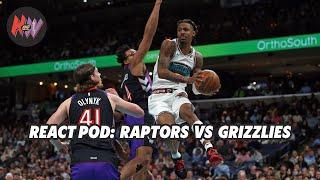 React Pod: Darko Rajakovic CRASHES OUT as Raptors allow franchise-record 155 points to Grizzlies