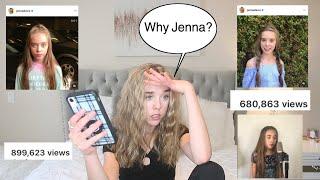 REACTING to My OLD SINGING Videos **I’M NERVOUS** l Jenna Davis