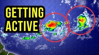 Stronger Tropical Waves Coming...