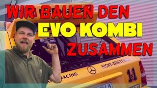 Garage voller Freunde - Wir bauen den EVO KOMBI zusammen