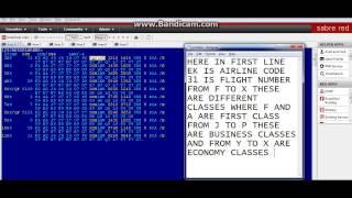 SABRE TRAINING COMPLETE SABRE BASIC TRAINING PART 1