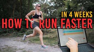 How to run Faster in 4 Weeks | Session Ideas | Knowledge is Progress!