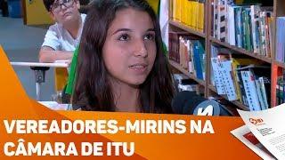 Vereadores-mirins na câmara de Itu - TV SOROCABA/SBT