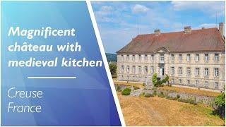 Stunning château which kept many original features for sale in the Creuse - Ref: 99549ACO23