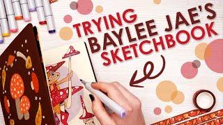 TRYING BAYLEE JAE'S ARTIST-MADE SKETCHBOOKS - Worth It?