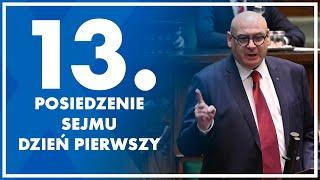 13. posiedzenie Sejmu - dzień pierwszy.  12 czerwca 2024 r.