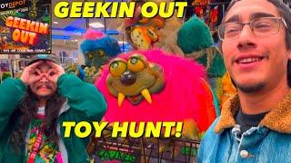 THE BEST TOY SHOW IN CALIFORNIA! Toy Depot’s Geekin Out Toy Show! #ToyHunt #vintagetoys