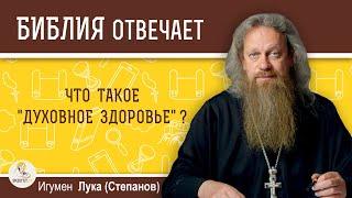 Что такое "духовное здоровье" ? Игумен Лука (Степанов)