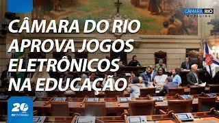 Câmara do Rio aprova jogos eletrônicos na grade extracurricular da rede pública municipal de ensino