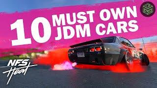 The TOP 10 Best JDM CARS You Must Own in NFS Heat